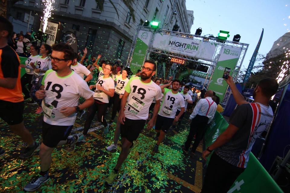 corredores binter night run